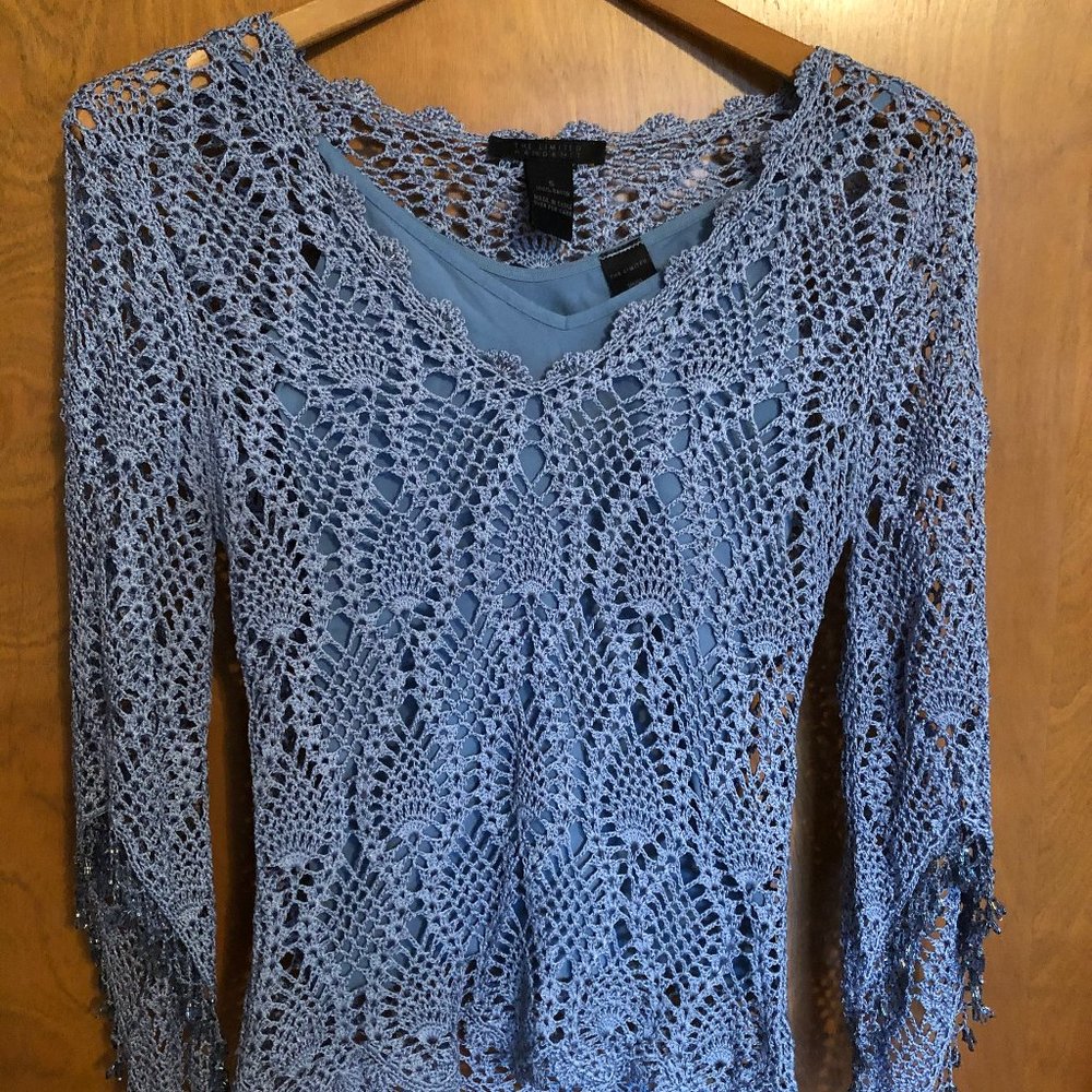 The Limited Hand-knit Pullover with matching tank